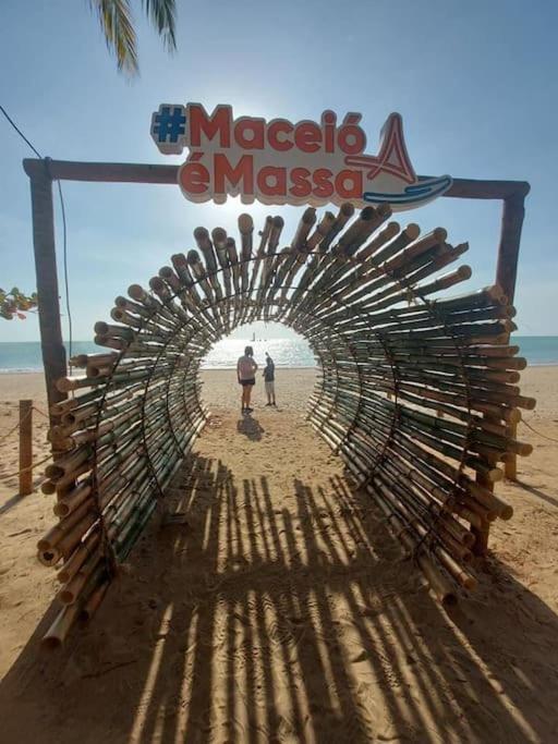 Apartamento Encantador Na Beira-Mar De Maceio Luaran gambar